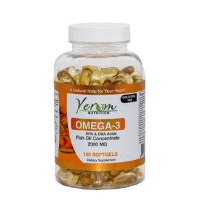 Omega 3 (Fish Oil Concentrated with EPA & DHA Acids) - 120 Softgels